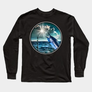 Marlin deep sea fishing Long Sleeve T-Shirt